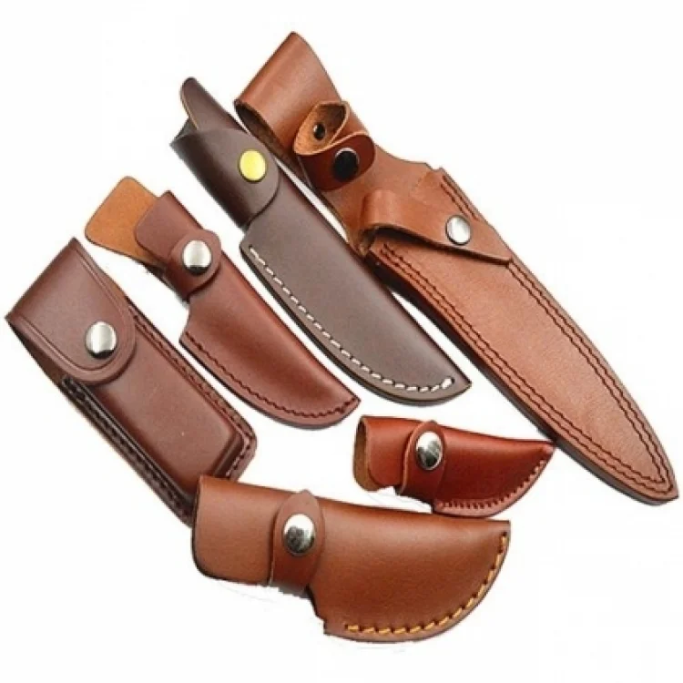 Leather knife cover