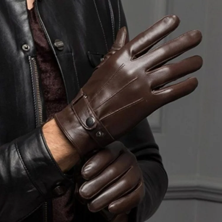 Fashion leather gloves