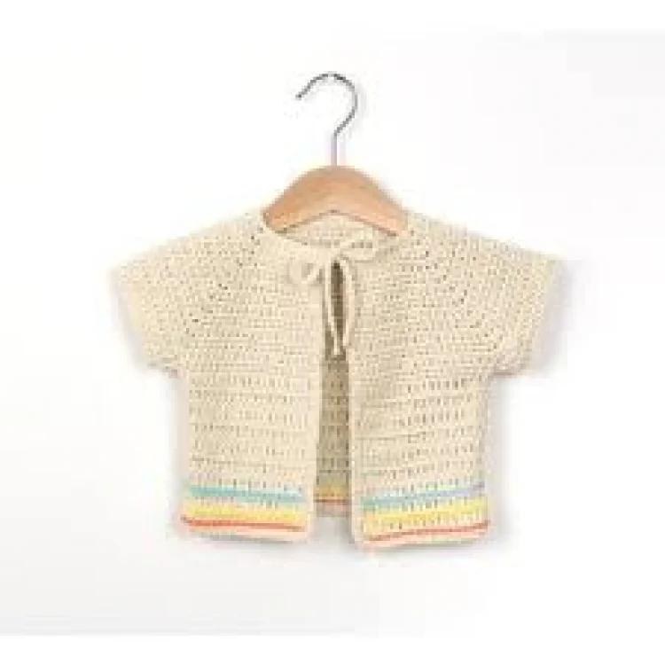 Crochet baby sweater