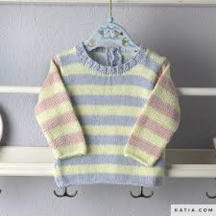 Crochet baby sweater